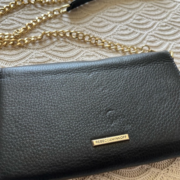 Rebecca Minkoff Black Leather Mini Purse 💫 - Picture 3 of 3